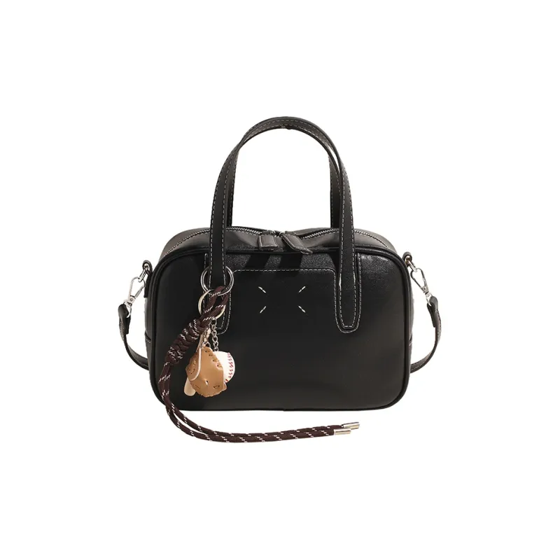 JIANMU PU Shoulder Bag, Crossbody Bag, Handbag Women's Black/Coffee/Brown/Red-1