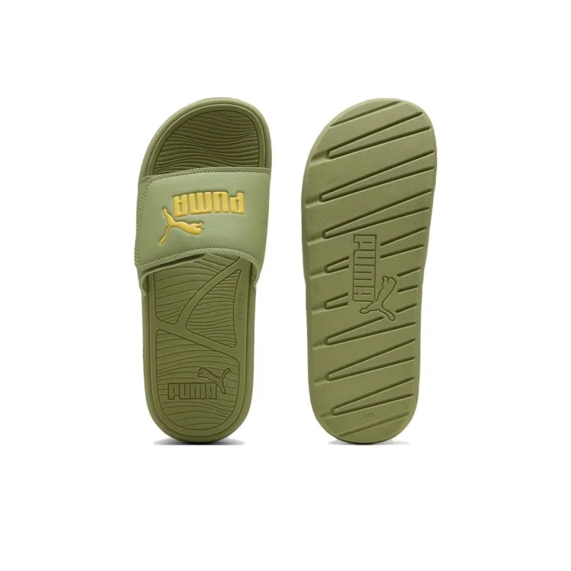 PUMA Cool Cat 2.0 Slip Resistant Quick Dry Slide Slippers Unisex Green-3