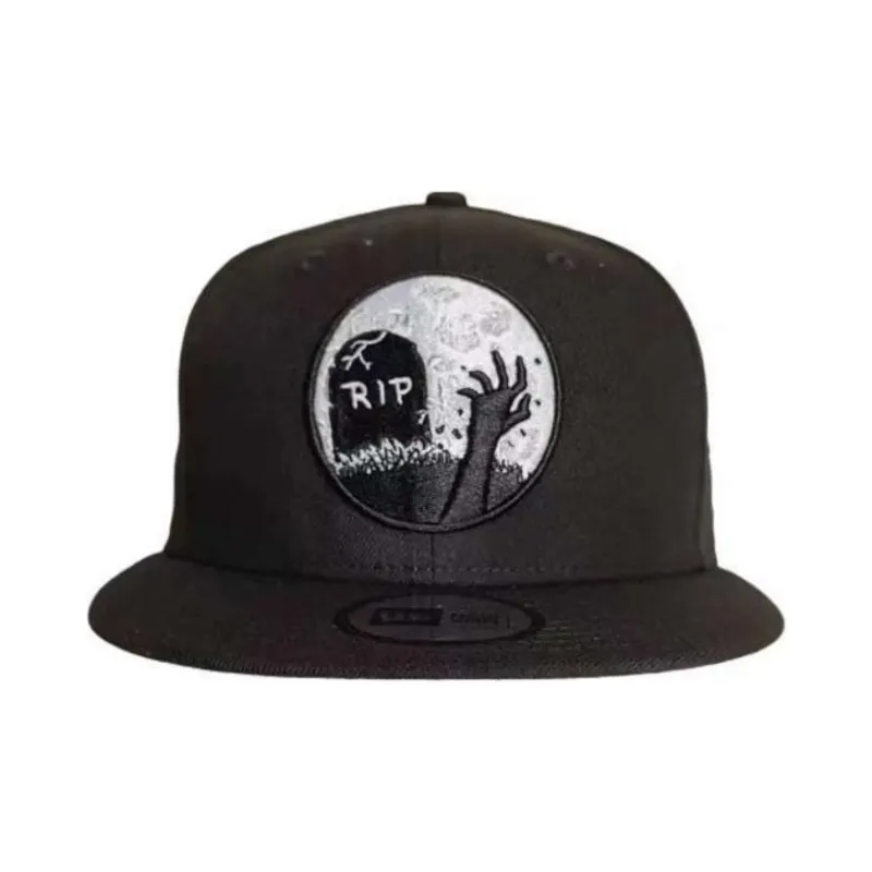 New Era Cotton Baseball Caps Unisex Black-1
