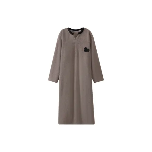 William Bath Robes Women's Coffee