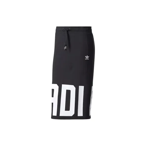 Adidas Originals Casual Short Skirts Women's Black