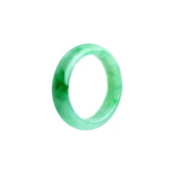 Clear Snow Glutinous Jade Jadeite Rings Unisex