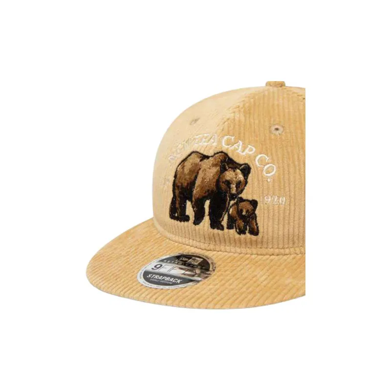 New Era Woolen Baseball Caps Unisex Brown-2