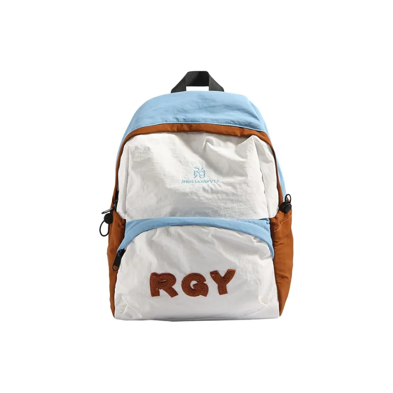 ERANGBEAR Nylon Fabric Backpack Regular Unisex Multicolor-3