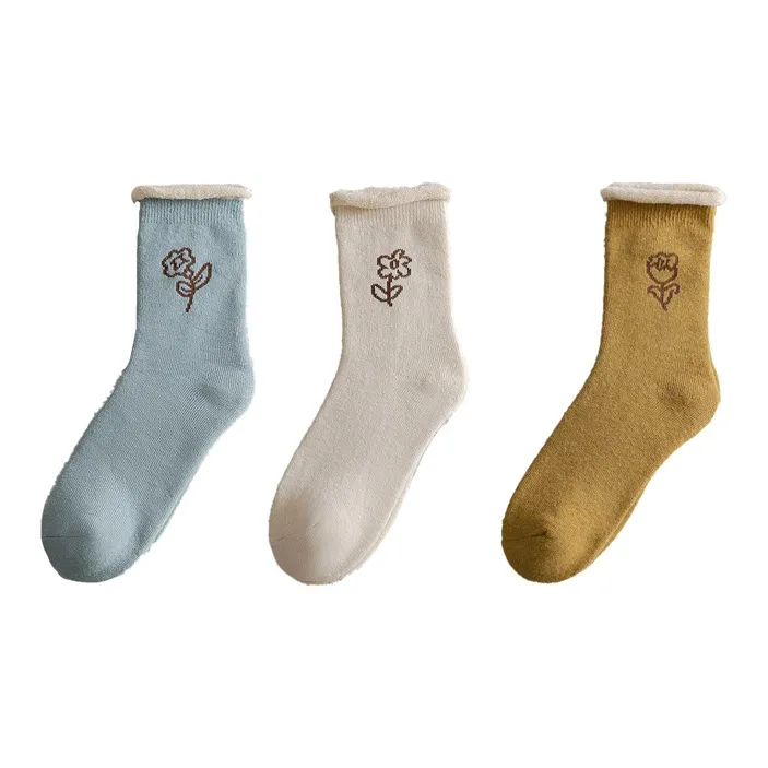 Cotton Gene Mid Calf Socks Women's Combo Set-13