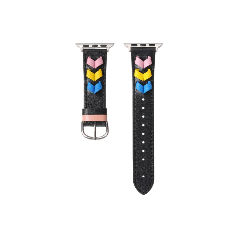 NCFCK Watch Band Apple Compatibility Leather-11