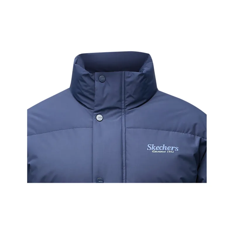 Skechers Sports Alliance Series Down Jacket Unisex Marine Blue-2