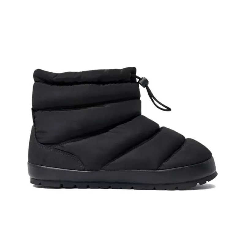 PUMA Thermal Abrasion Resistant Slip Resistant Short Snow Boots Unisex Black-1