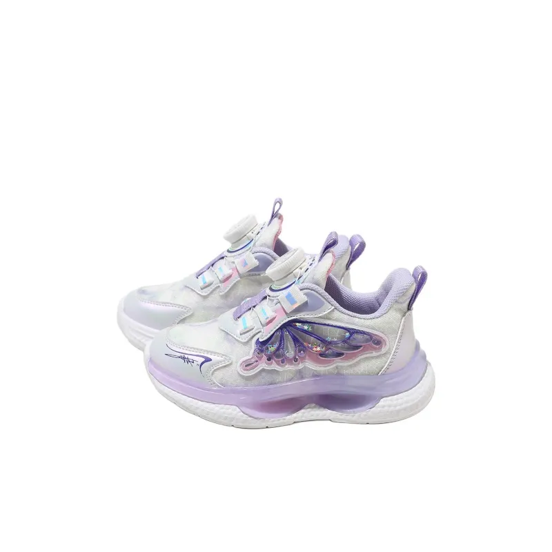 ABC KIDS Slip Resistant Anti Kick Cushioning Rebound Quick Dry Lightweight Cushioning Kids Lifestyle Shoes Purple Kids'-2