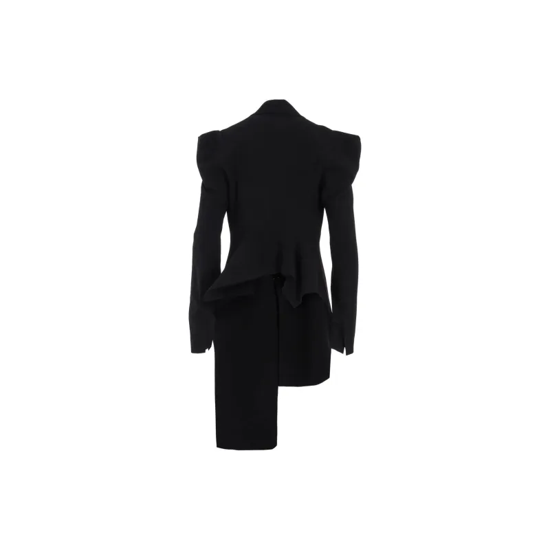 Yohji Yamamoto Damaged Gabardine sleeved Gusset Jacket-1
