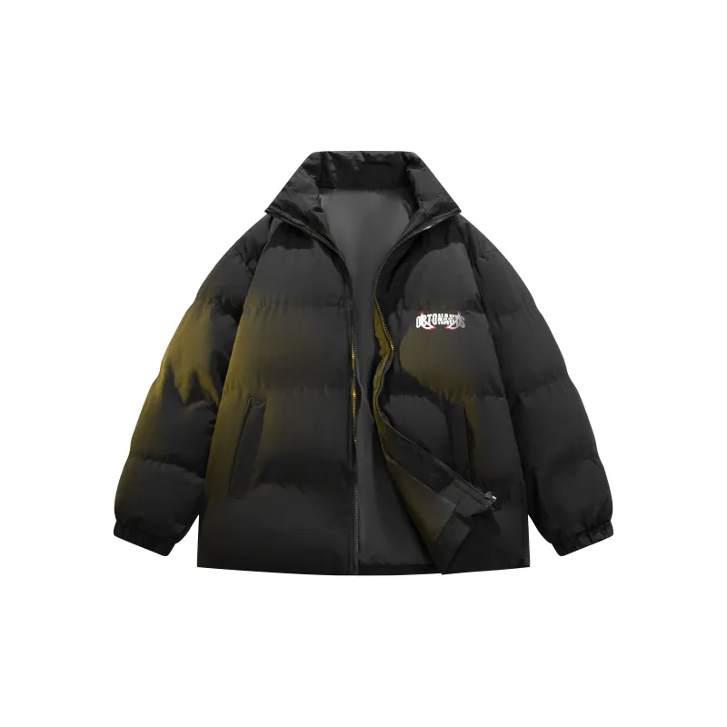 Small Columns Under The Sea Puffer Jacket Unisex-1