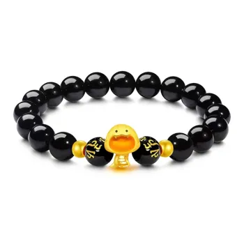 KING TAI SANG Gold Bracelet Unisex