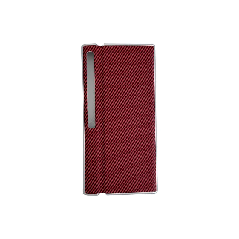 ZHUOJI Leather Material Kevlar Carbon Fiber Leather Texture Phone Case Compatible With Huawei Mate Xs2-2