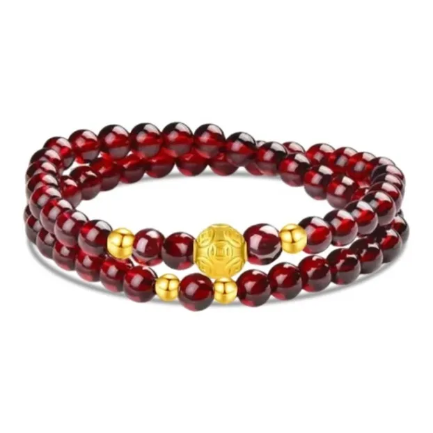 KING TAI SANG Gold Bracelet Unisex-3