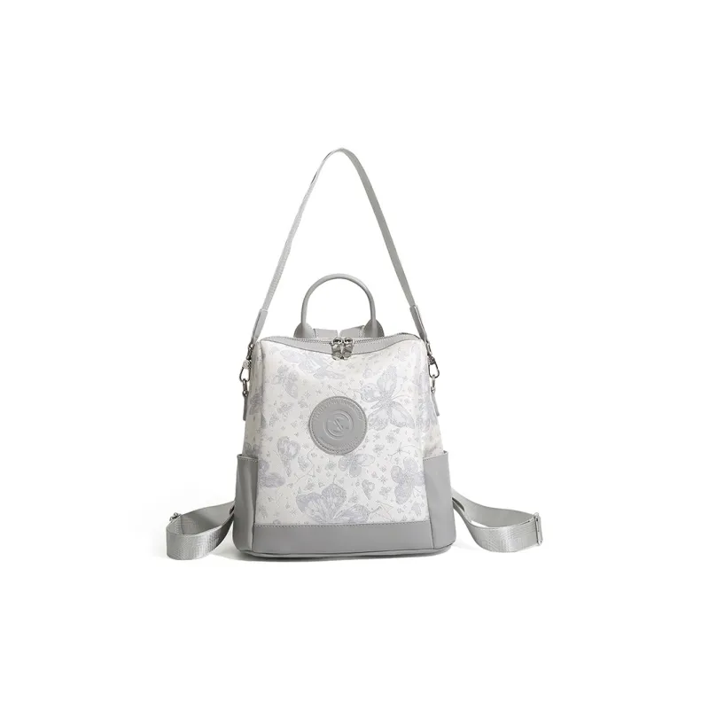 Pivsnu Synthetic Leather Handbag Women's Gray-2