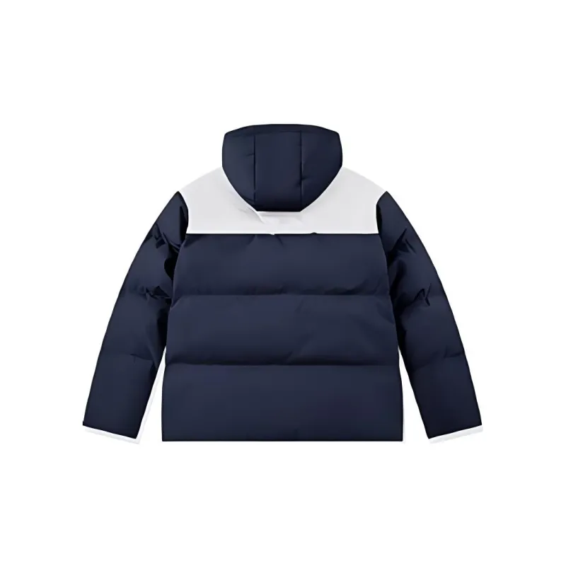 QIAODAN Down Jacket Men's Starry Night Blue/Jordan White-1