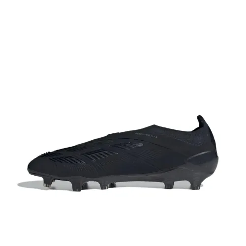 Adidas Predator 24 Elite Laceless Fg Core Black Carbon