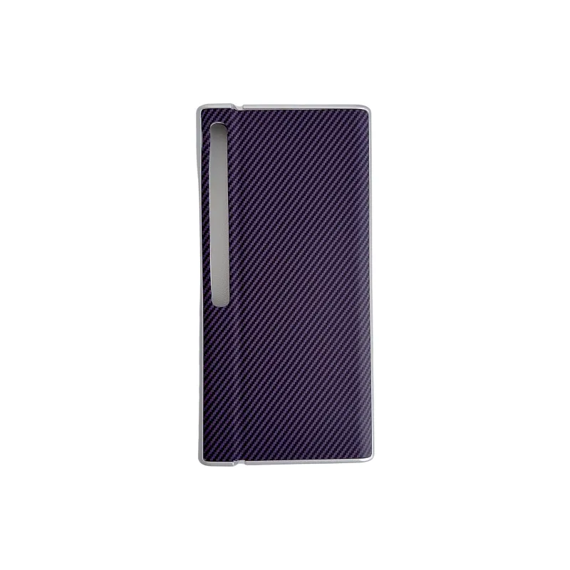 ZHUOJI Leather Material Kevlar Carbon Fiber Leather Texture Phone Case Compatible With Huawei Mate Xs2-4