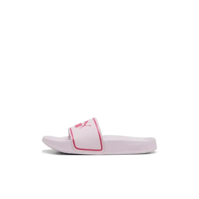 PUMA Leadcat 2.0 Anti-Slip Wear-Resistant Low-Top Kids' Slippers Pink Children Aged 3-7 Years Old-0
