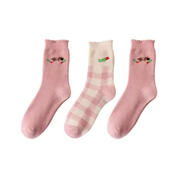 Cotton Gene Mid Calf Socks Women's Combo Set