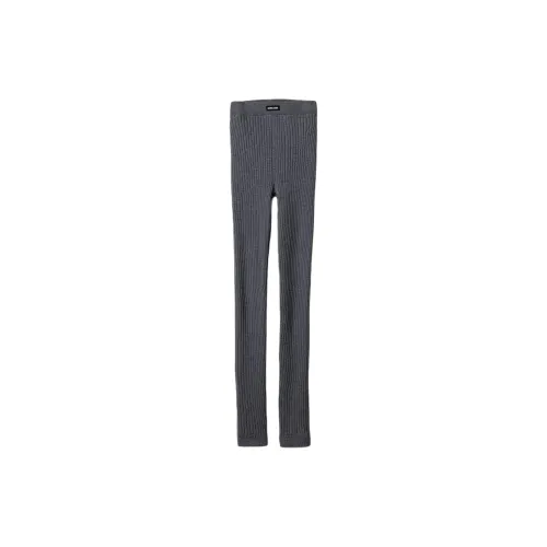 MIU MIU FW24 Leggings Women's Slate Gray
