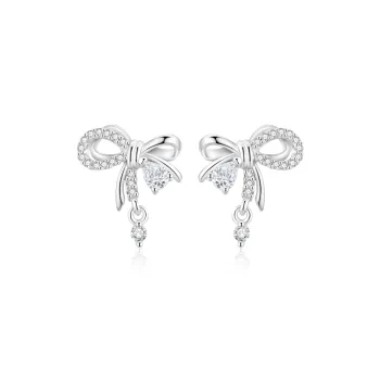 ZSY S925 Stud Earrings Women's Girlfriend Anniversary Box