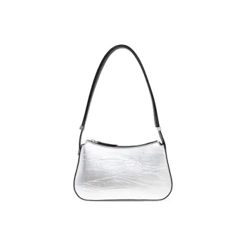 Lanvin Metallic Zipped Shoulder Bag