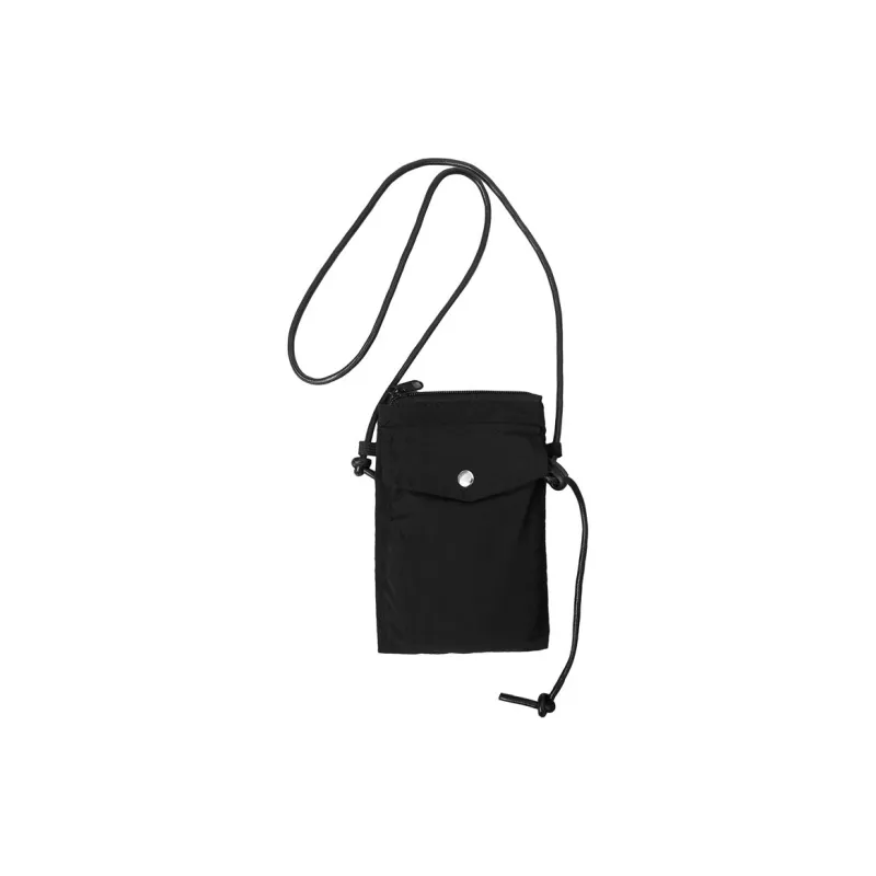 OUZIHUANG Nylon Cell Phone Pouch Unisex Black/Green/Brown/Ecru/Khaki-5