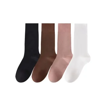 Temooues Mid Calf Socks Women's 4 Pack