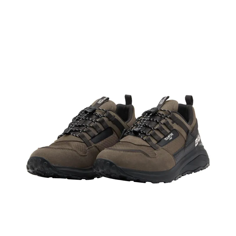 Jack Wolfskin Wear resistant And Waterproof Low Top Outdoor Shoes Men's Black Umber-2
