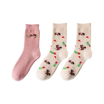 Cotton Gene Mid Calf Socks Women's Combo Set