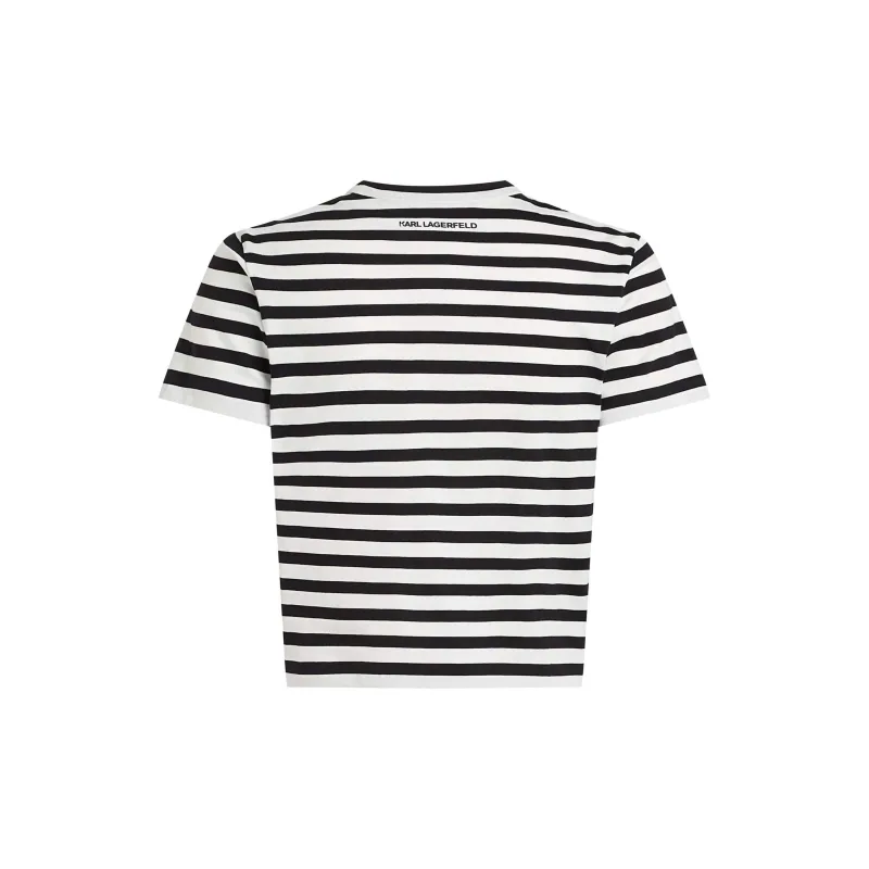 Karl Lagerfeld Ikon Karl Organic cotton T shirt-1