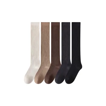 Temooues Mid Calf Socks Women's Combo Set