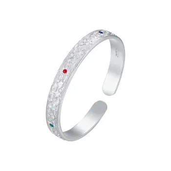NSAOT 999 Fine Silver Bangles Women's