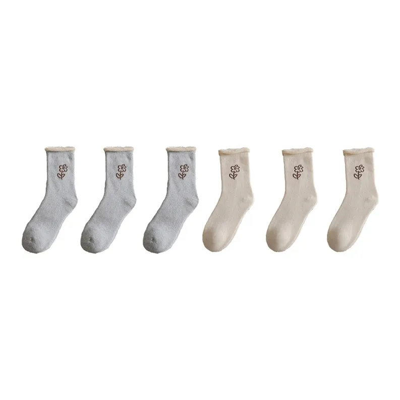 Cotton Gene Mid Calf Socks Women's Combo Set-26