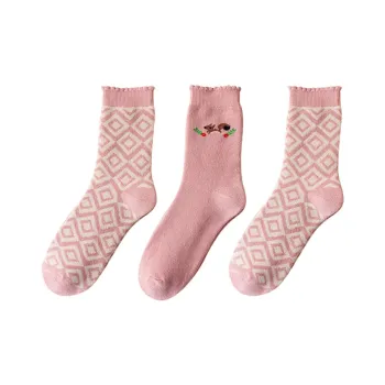 Cotton Gene Mid Calf Socks Women's Combo Set