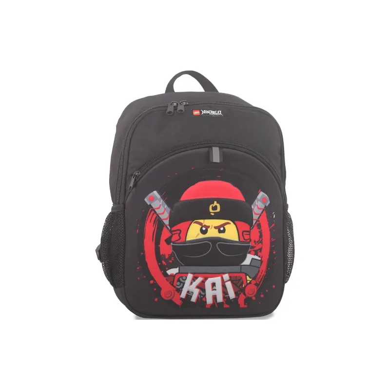 LEGO Polyester Backpack Large Size Kids' Black & Red-0