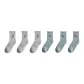 6 Pack (3 Light Gray+3 Green)