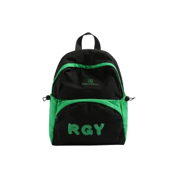 ERANGBEAR Nylon Fabric Backpack Regular Unisex Multicolor