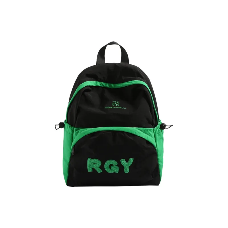 ERANGBEAR Nylon Fabric Backpack Regular Unisex Multicolor-0