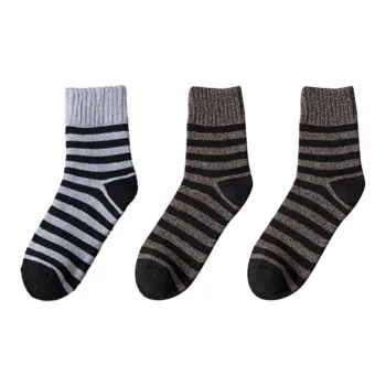 Cotton Gene Mid Calf Socks Men's Combo Set