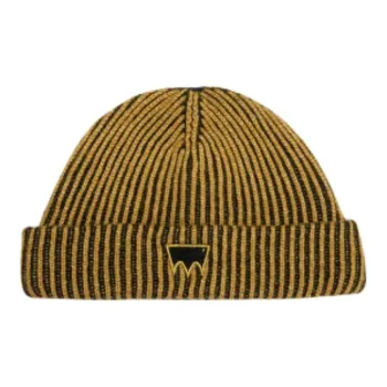 Levi's Polyester Beanies Men's Earth Yellow