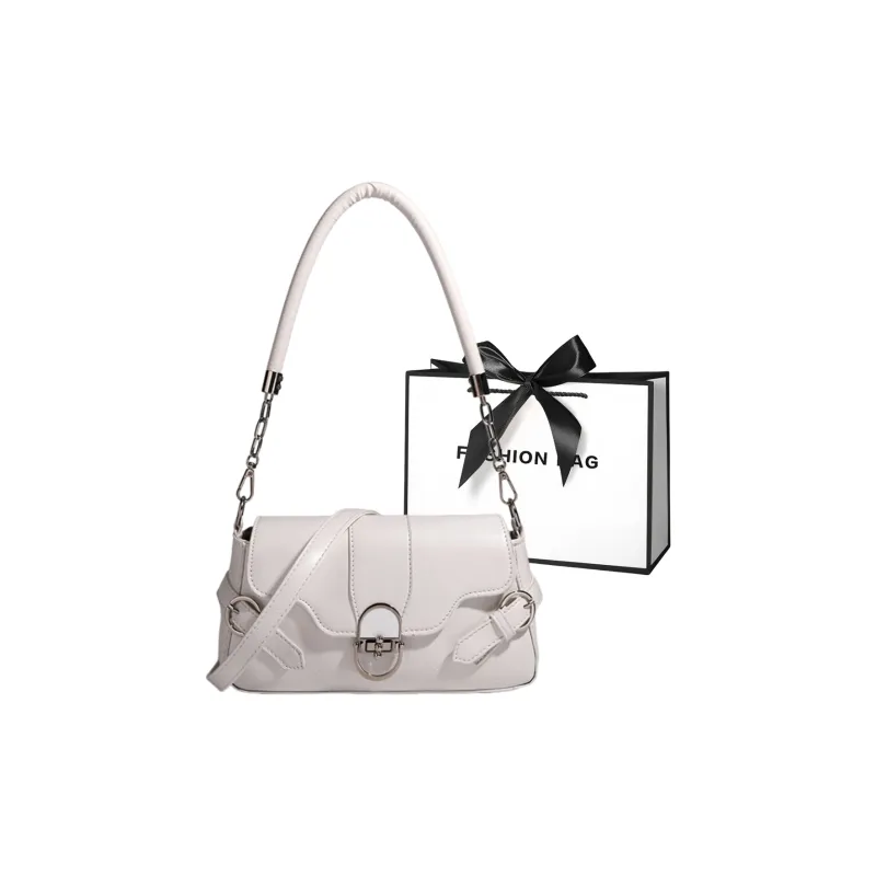 LETOO PU Shoulder Bag Regular Women's Black/White/Pink-3