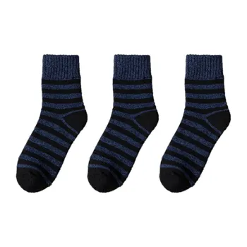 Cotton Gene Mid Calf Socks Men's Combo Set