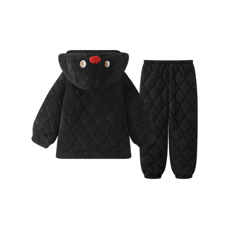 O'MESIK Pajama Set Women's Black-1