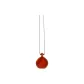 Light Coffee, Flask Sandalwood Necklace
