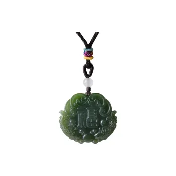 FENGFEIHUANG Hetian Jade Necklaces Jasper Unisex