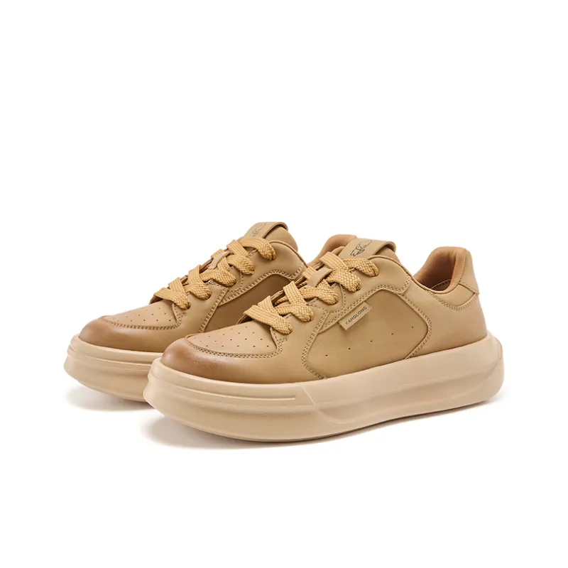 KANGLONG Slip Resistant Shock Absorbers With Abrasion Resistant Properties Low Top Skateboard Shoes Men's-6