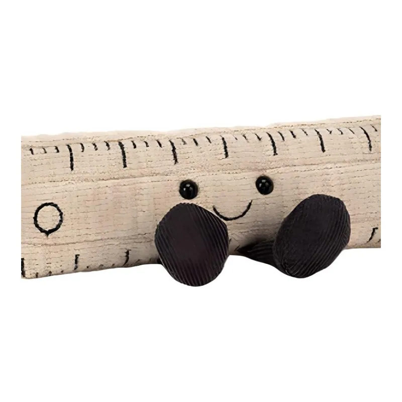 JELLYCAT Fun Items Collection Smart Stationery Ruler Dolls Plush Doll 7cm High-3