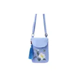 Aqua Blue, Bright Silk Satin, Camellia